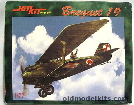 Hit Kit 1 72 Breguet 19 Old Plastic Model Kits